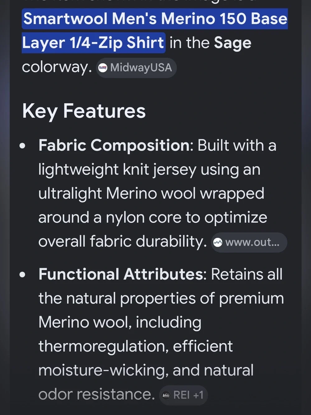 Smartwool mens merino